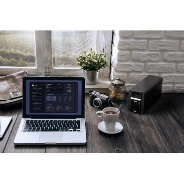 APC Back-UPS, 600VA, Tower, 230V, 3 India 3-pin 6A Outlets, AVR, W/O Auto Shutdown Software - Image 3