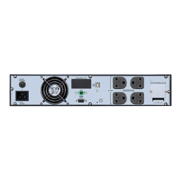APC Easy UPS On-Line, 2000VA, Lithium-ion, Rack/Tower 2U, 230V, 4 India + 1 Hard wire (1P+N+E) outlets, Intelligent Card Slot, W/O rail kit - Image 5