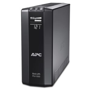 APC Back-UPS Pro, 1000VA/600W, Tower, 230V, 6x India 6A outlets